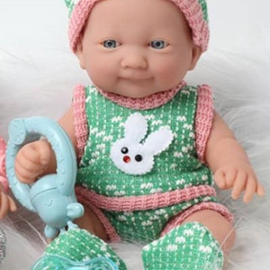 عروسک نوزاد 10 اینچی pure baby_اسباب بازی